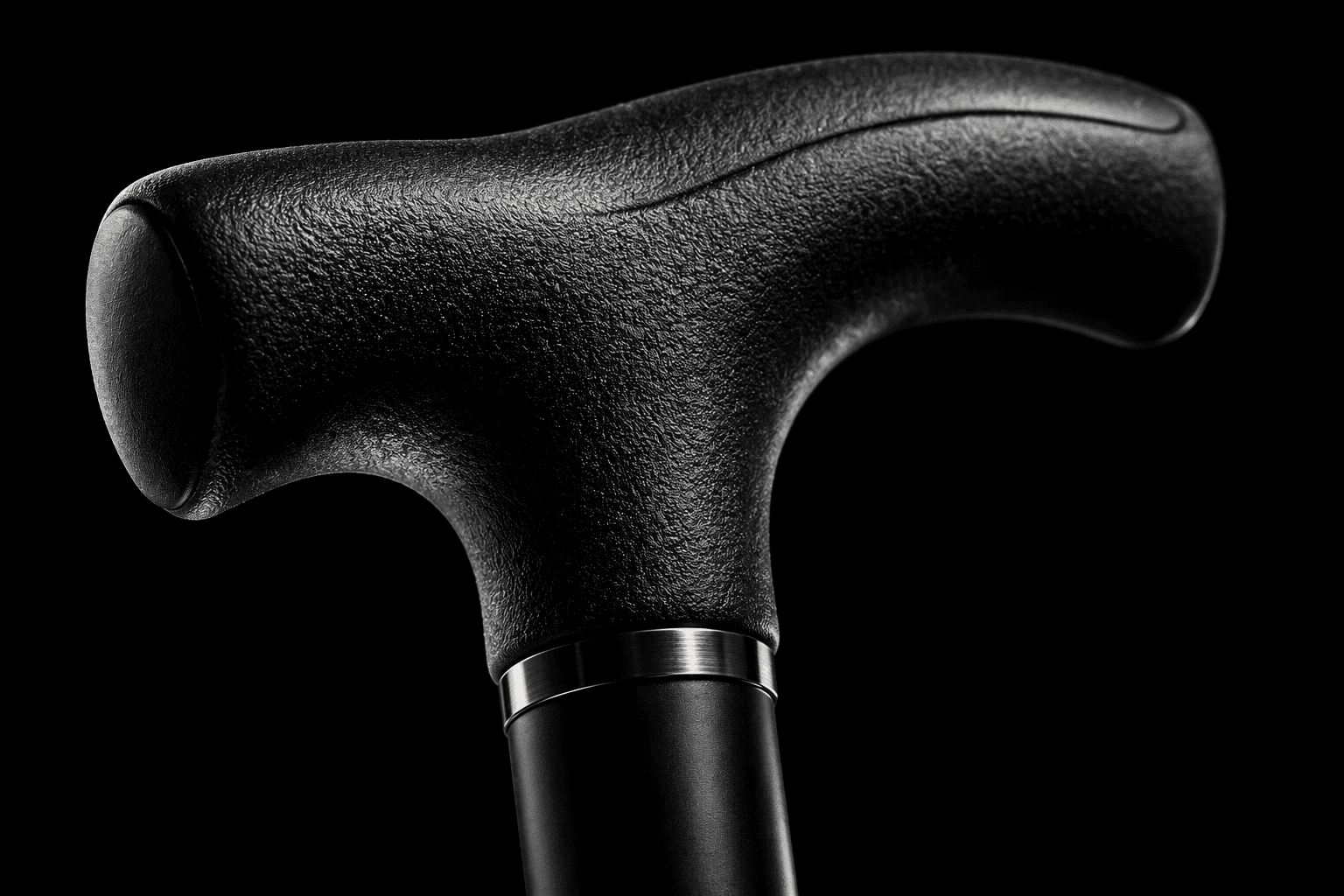 Premium TPR rubber derby handle detail