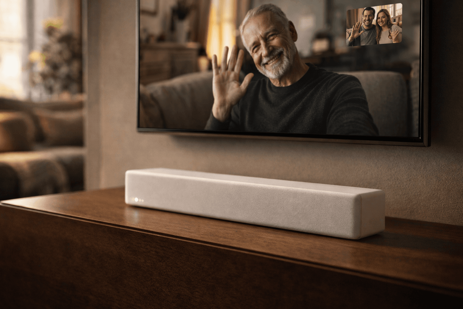 Voice Speaker under TV