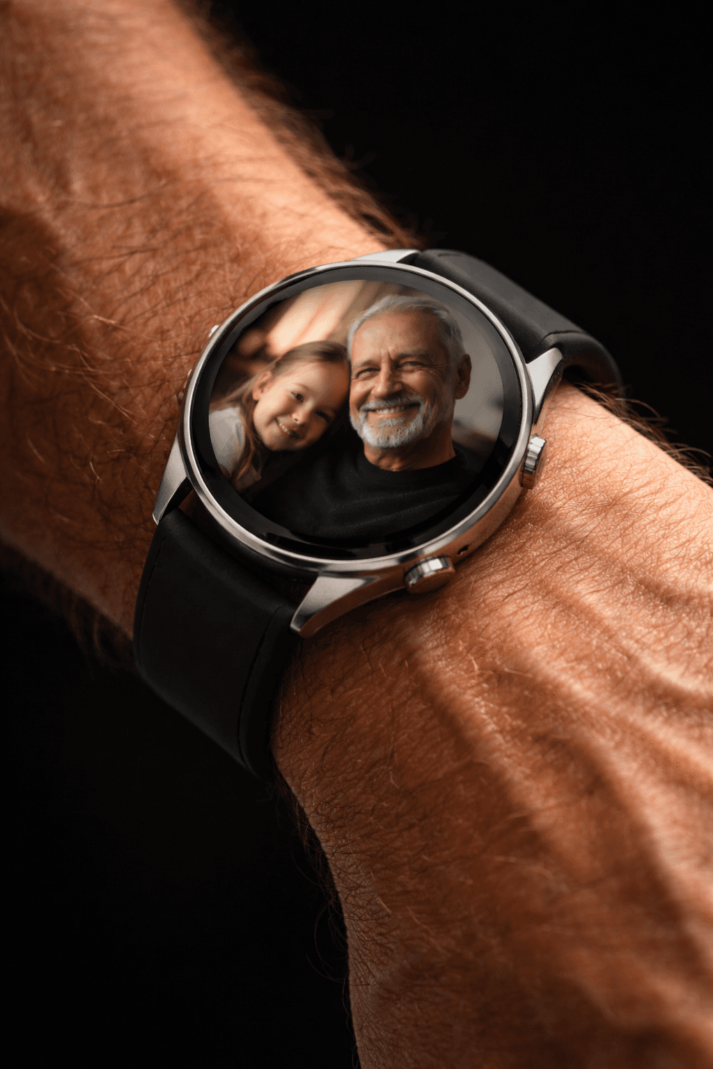 Pulse Watch on wrist